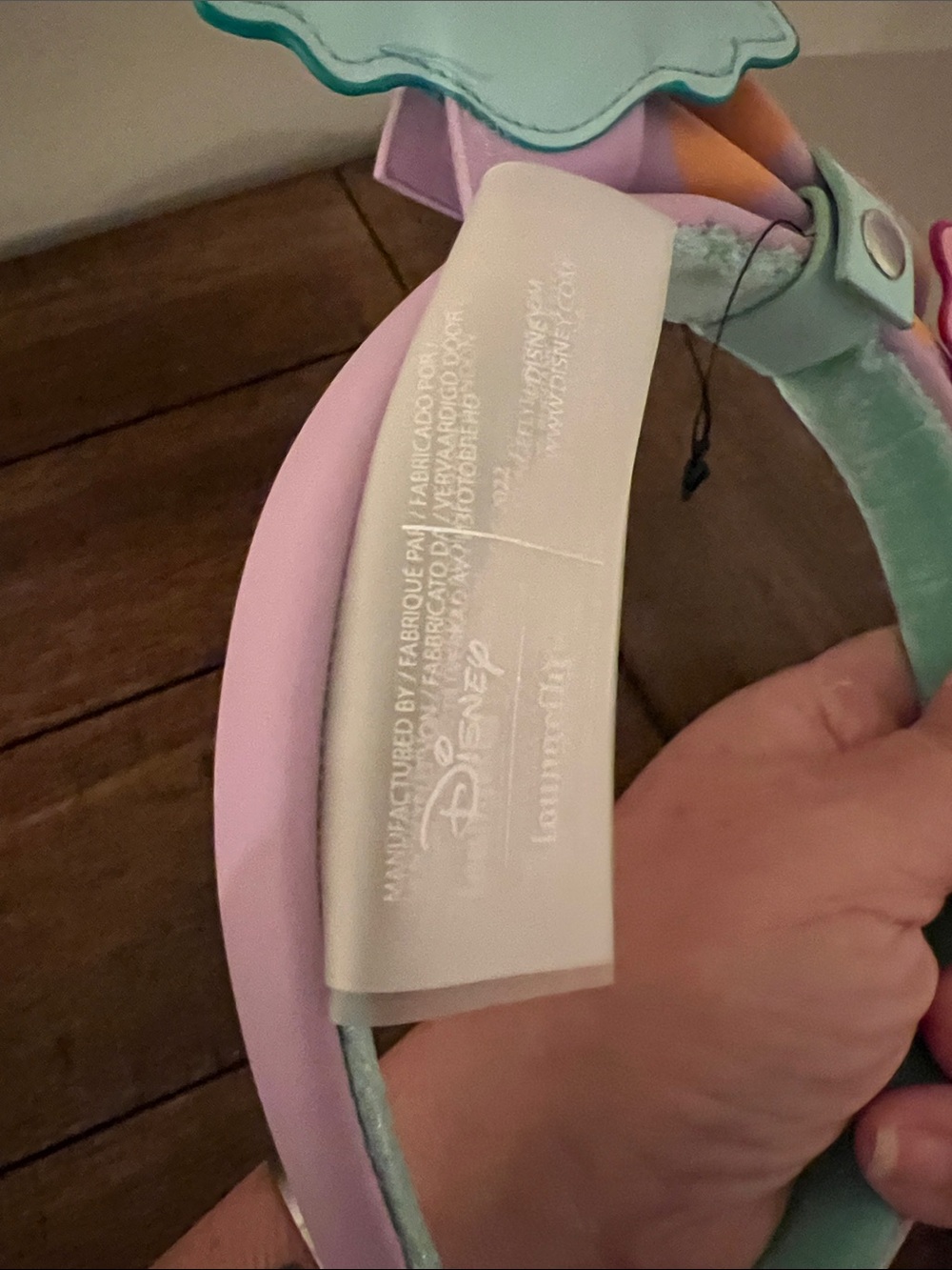 Loungefly x Disney Glow-In-The-Dark Mickey & Minnie Ear Headband with Bow - Picture 3 of 4